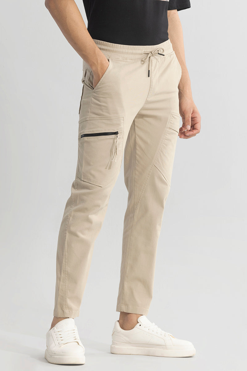 Vertix Beige Cargo Pant