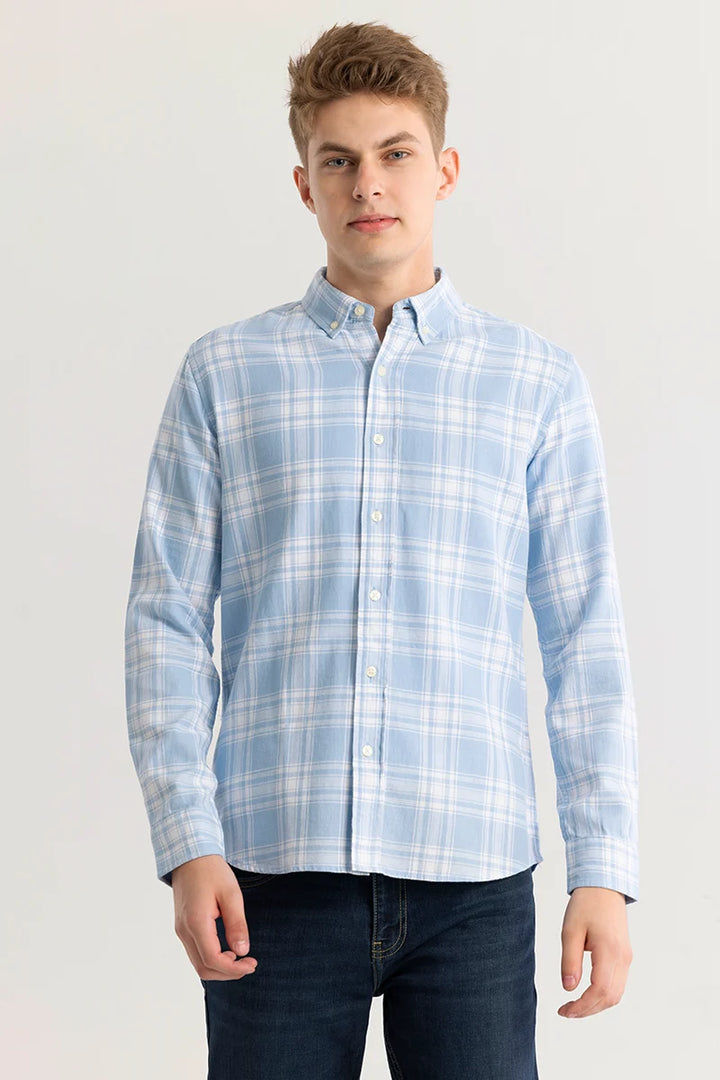 Plaidholic Blue Checks Shirt