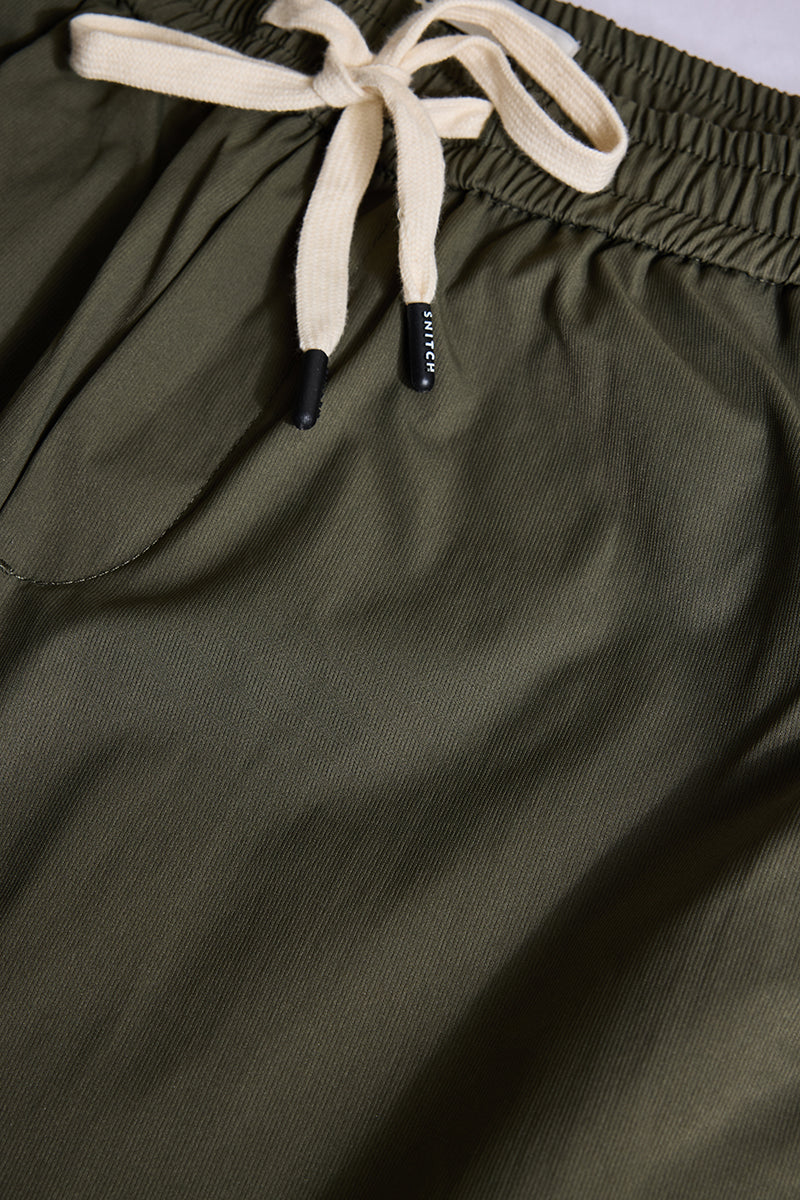 Olive Relaxed Fit Jogger