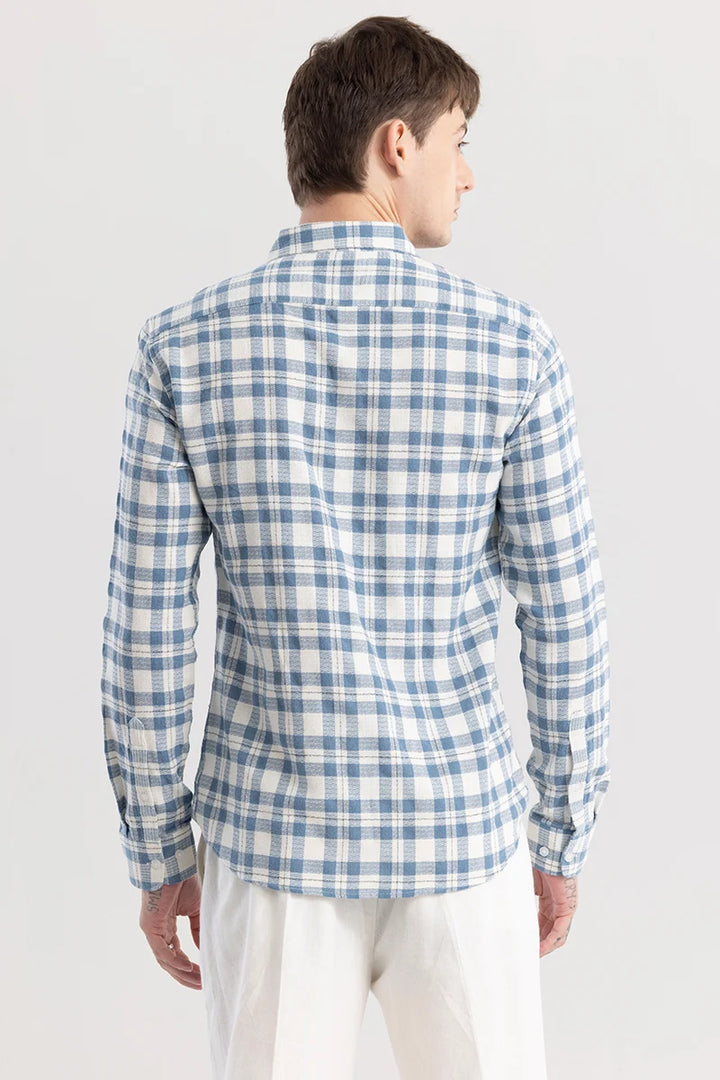 Siren Blue Checks Shirt