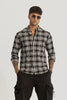 Black Checks Oxford Shirt