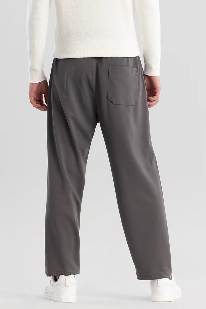 StrideFlex Grey Korean Trousers