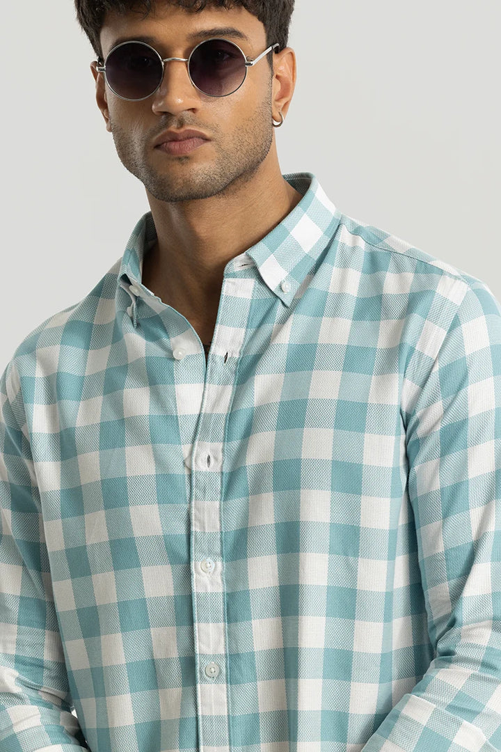 Sven Blue Checks Shirt