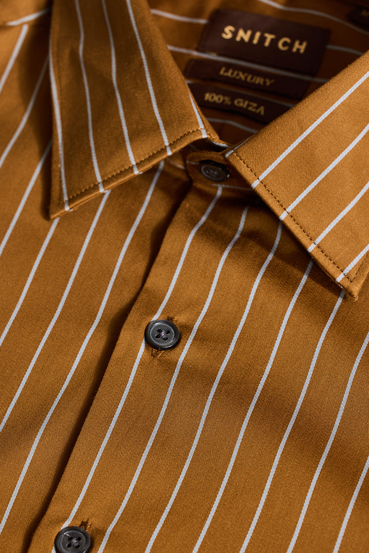 Mustard Stripes Shirt