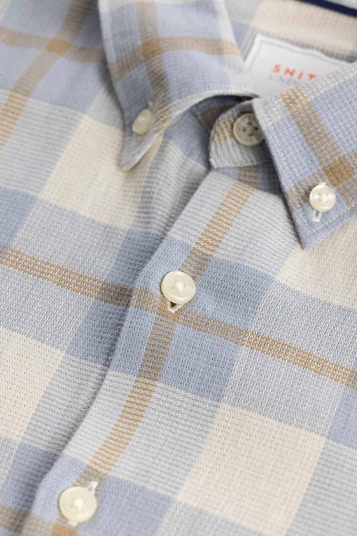 Dreamweaver Blue Check Shirt