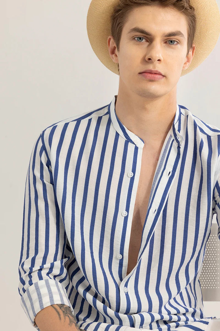 Nautistripe Blue Stripe Shirt