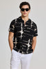 Black Cuban Abstract Shirt