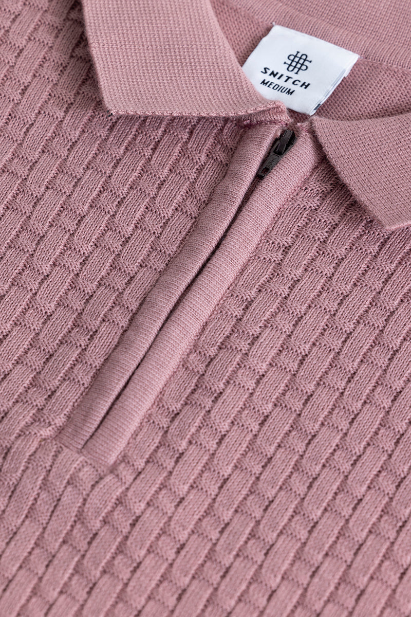 Nova Mauve Polo T-Shirt