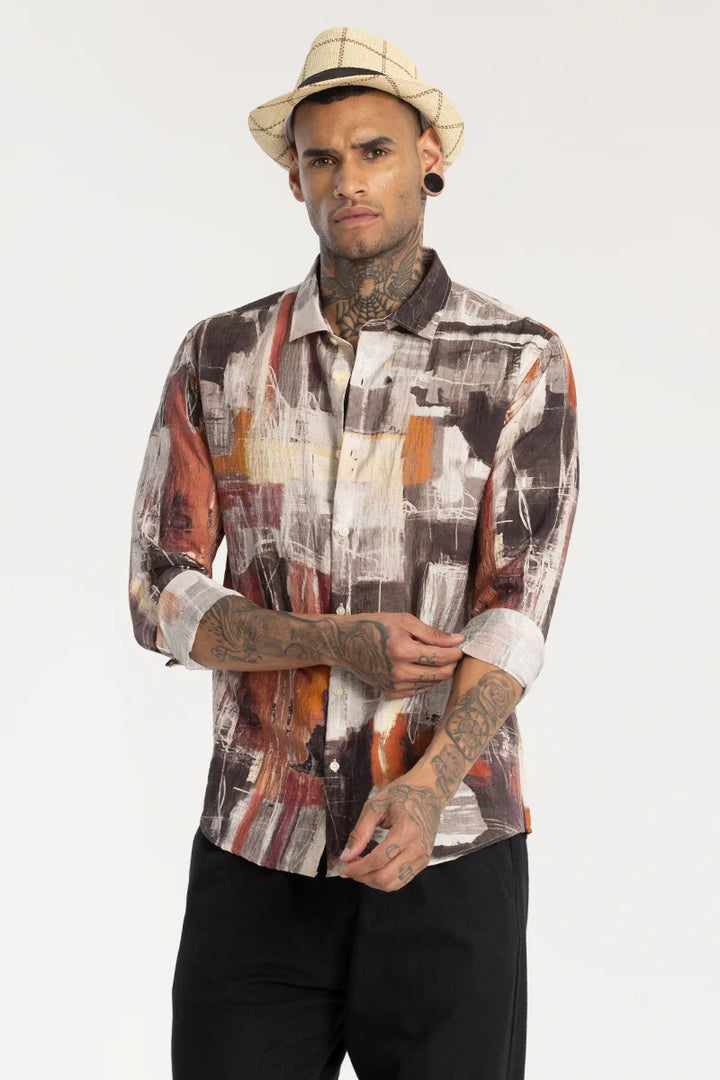 Crushed Abstract Shirt