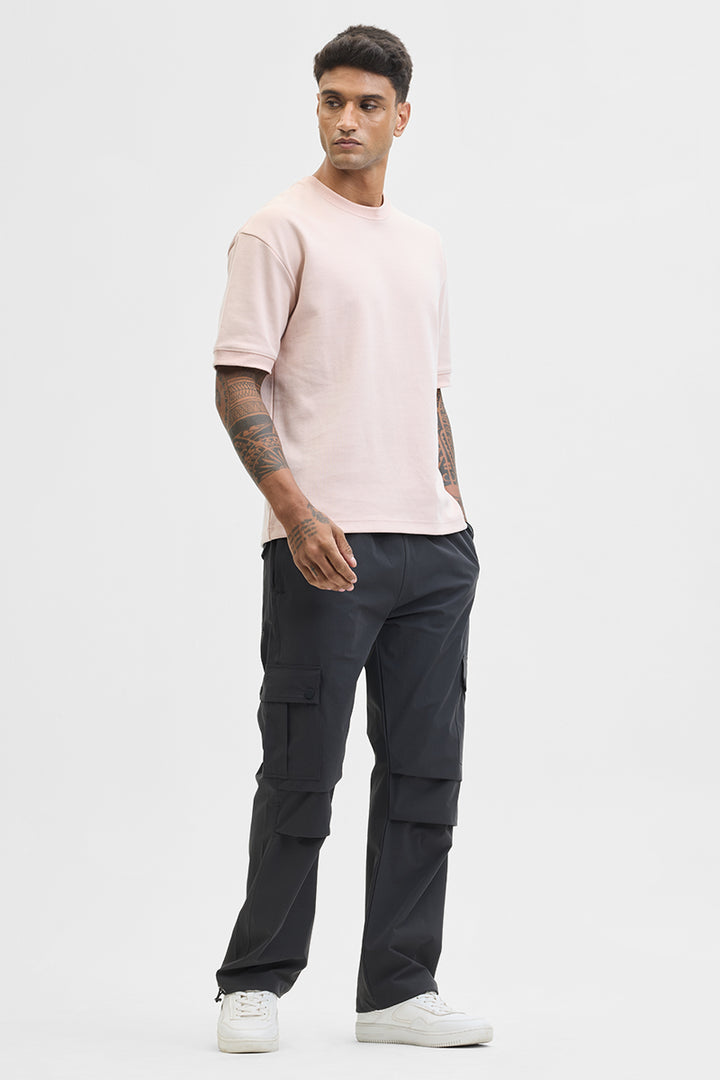 Navy Relaxed Fit Cargo