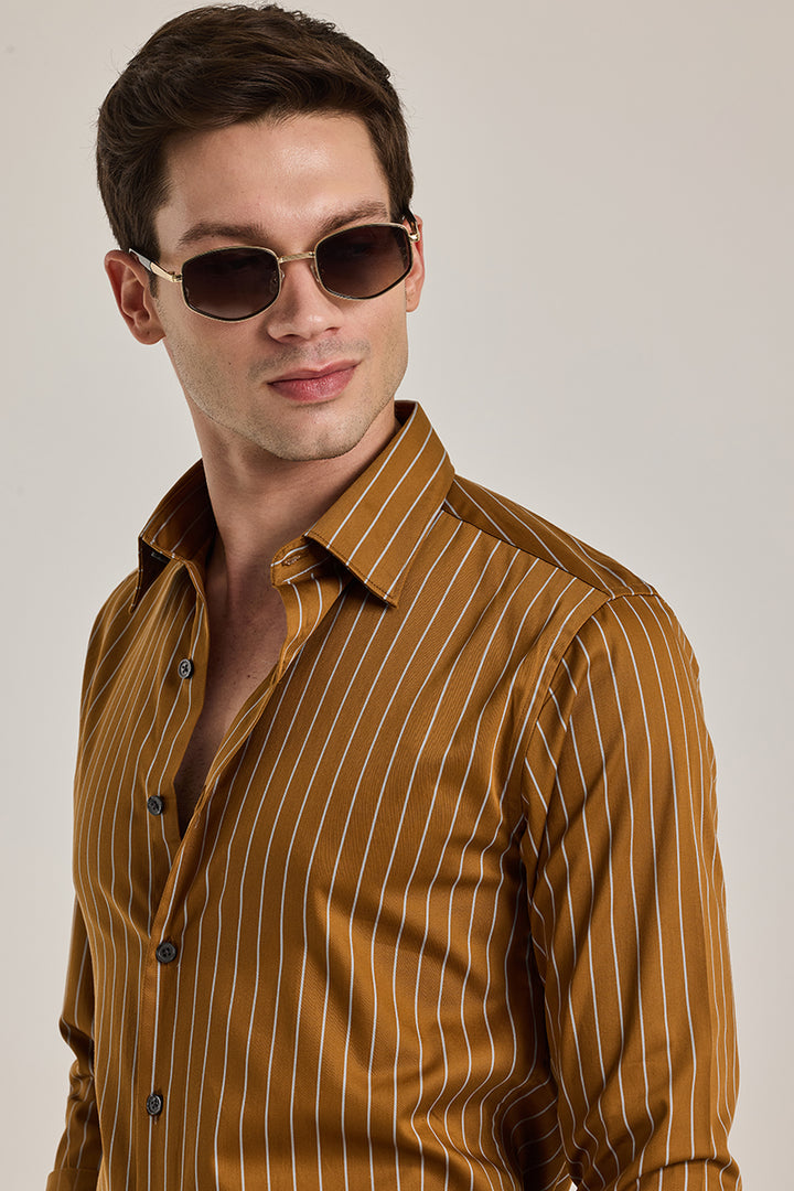 Mustard Stripes Shirt