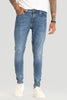 Light Blue Plain Skinny Fit Jeans