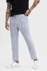 Light Grey Corduroy Relaxed Fit Trousers