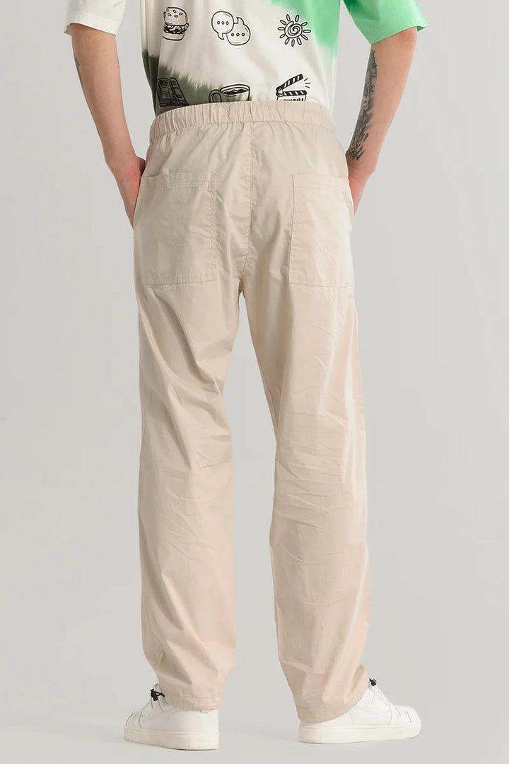 Nimbusflex Beige Parachute Pants