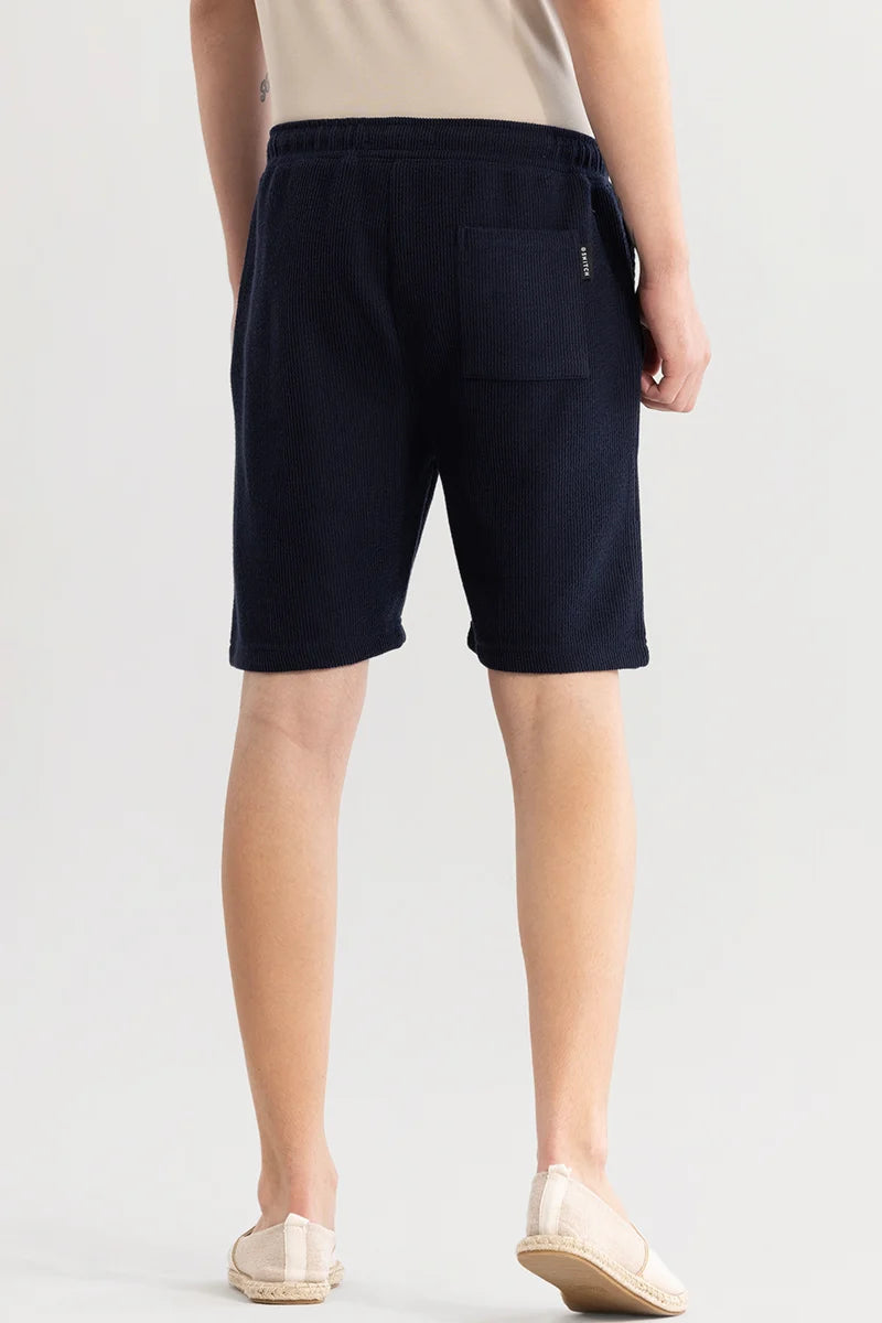 Tectoneer Navy Regular Fit Shorts