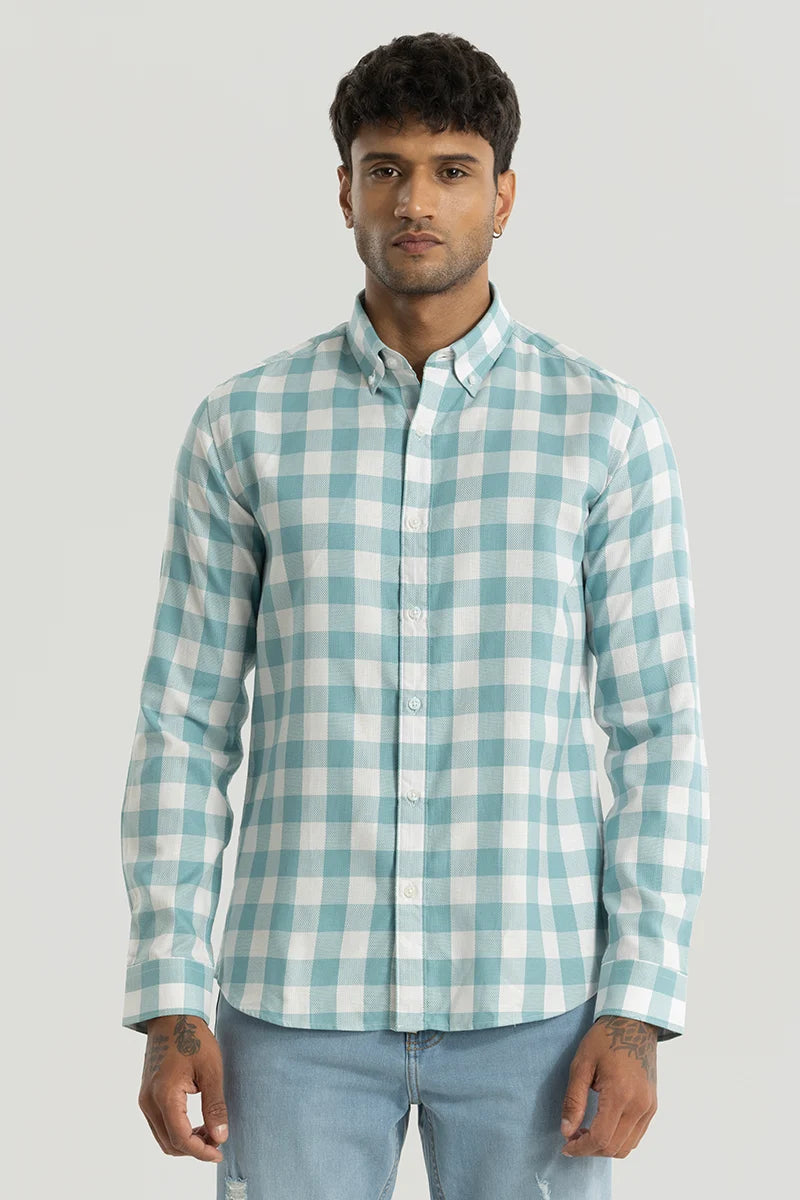 Sven Blue Checks Shirt