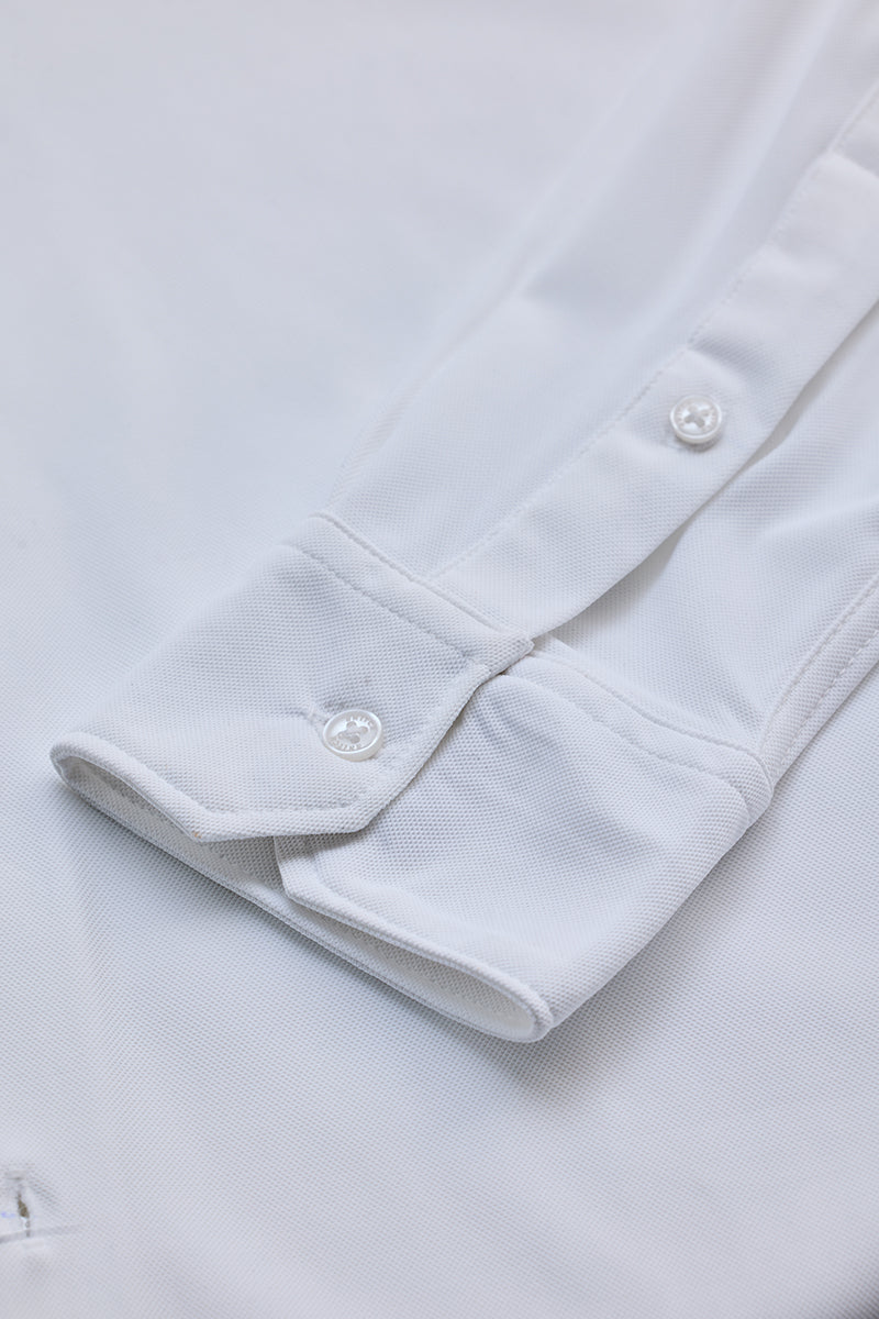 White Slim Fit Shirt