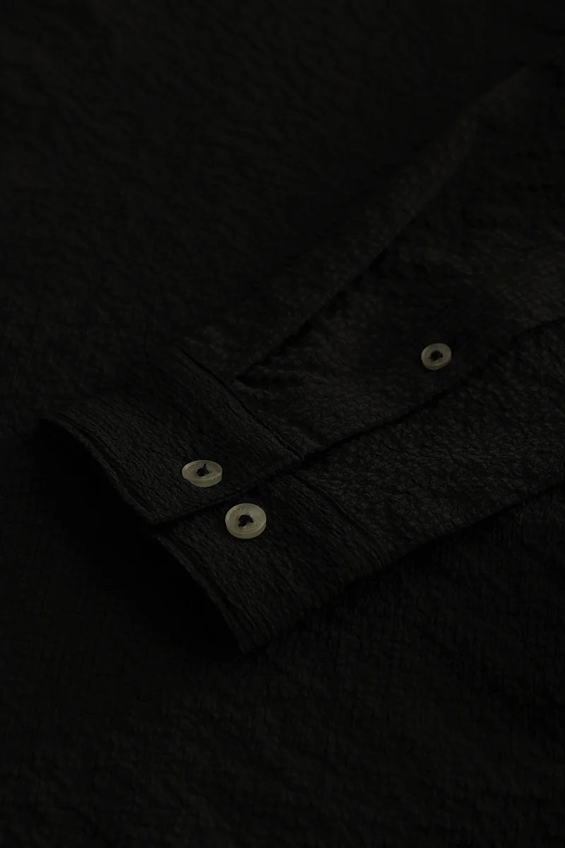 FlexiGarb Textured Grey Shirt