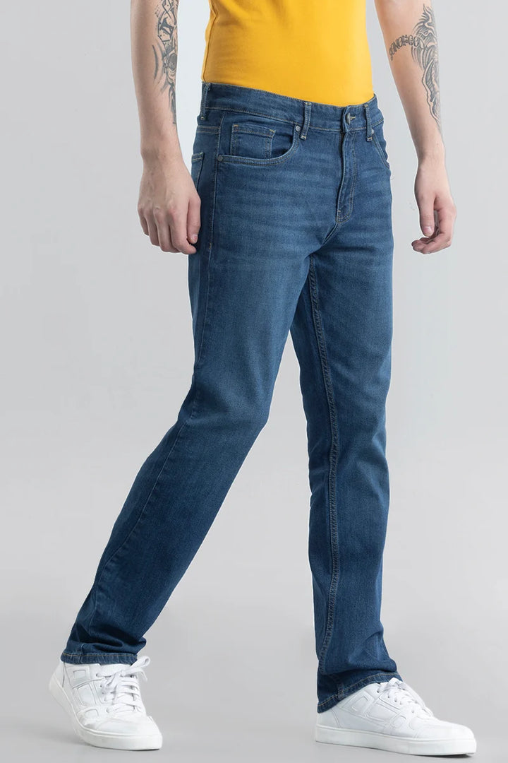 Kari Blue Straight Fit Jeans