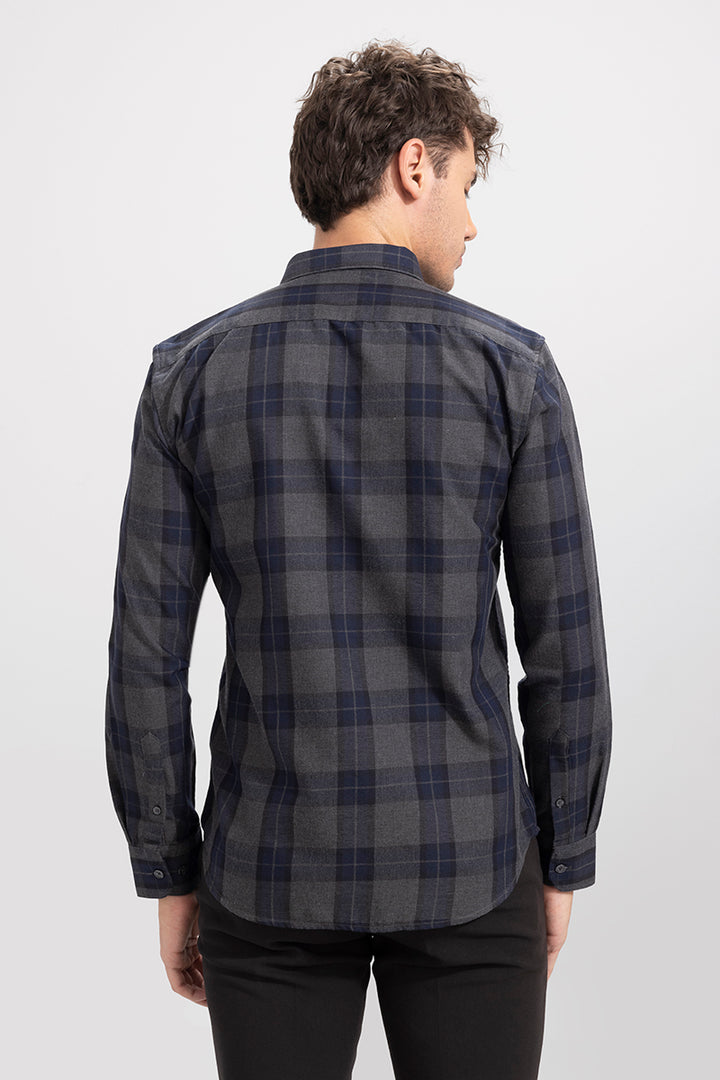 Irish Grey Check Shirt