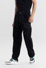 Lennox Black Baggy Fit Jeans