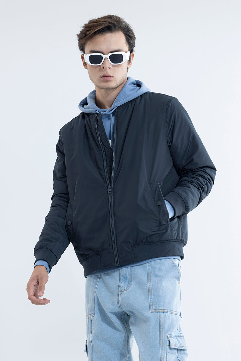 Rimie Navy Bomber Jacket