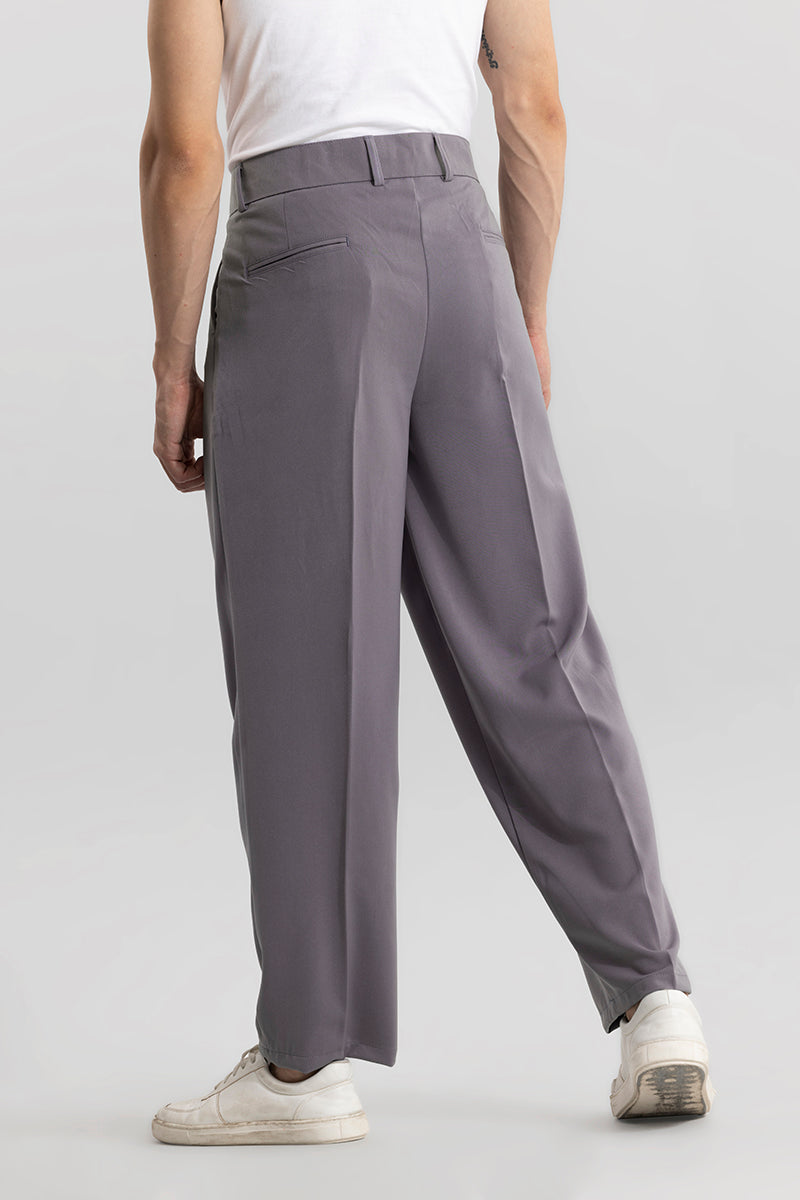 Seoul Slate Grey Korean Pant