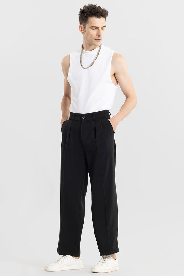 Seoul Black Korean Pant