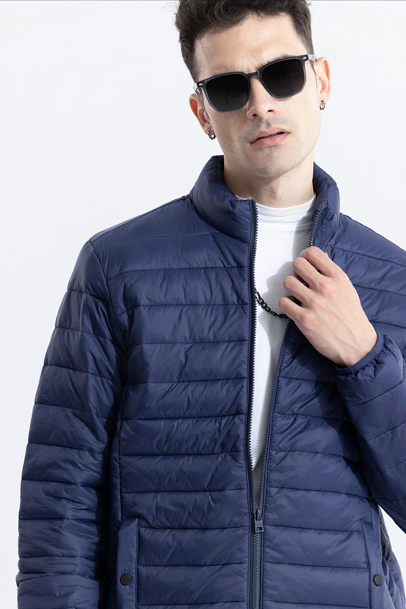 Aspen Navy Knit and Down Jacket – Collars & Co.