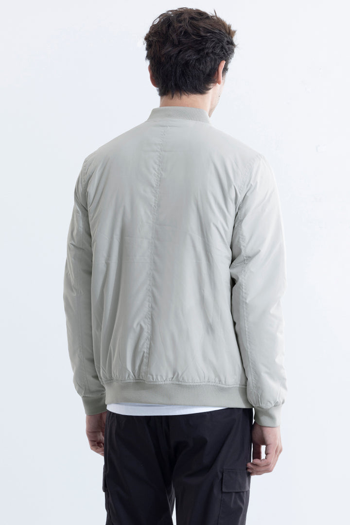 Rimie Grey Bomber Jacket