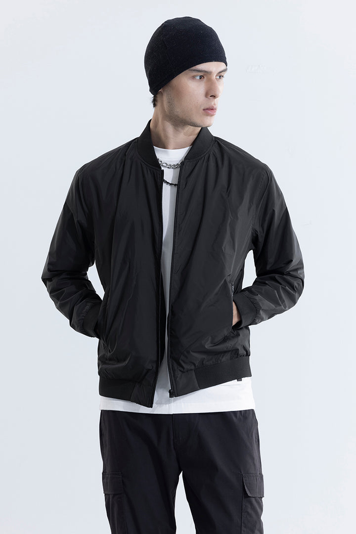 Sparkie Black Bomber Jacket