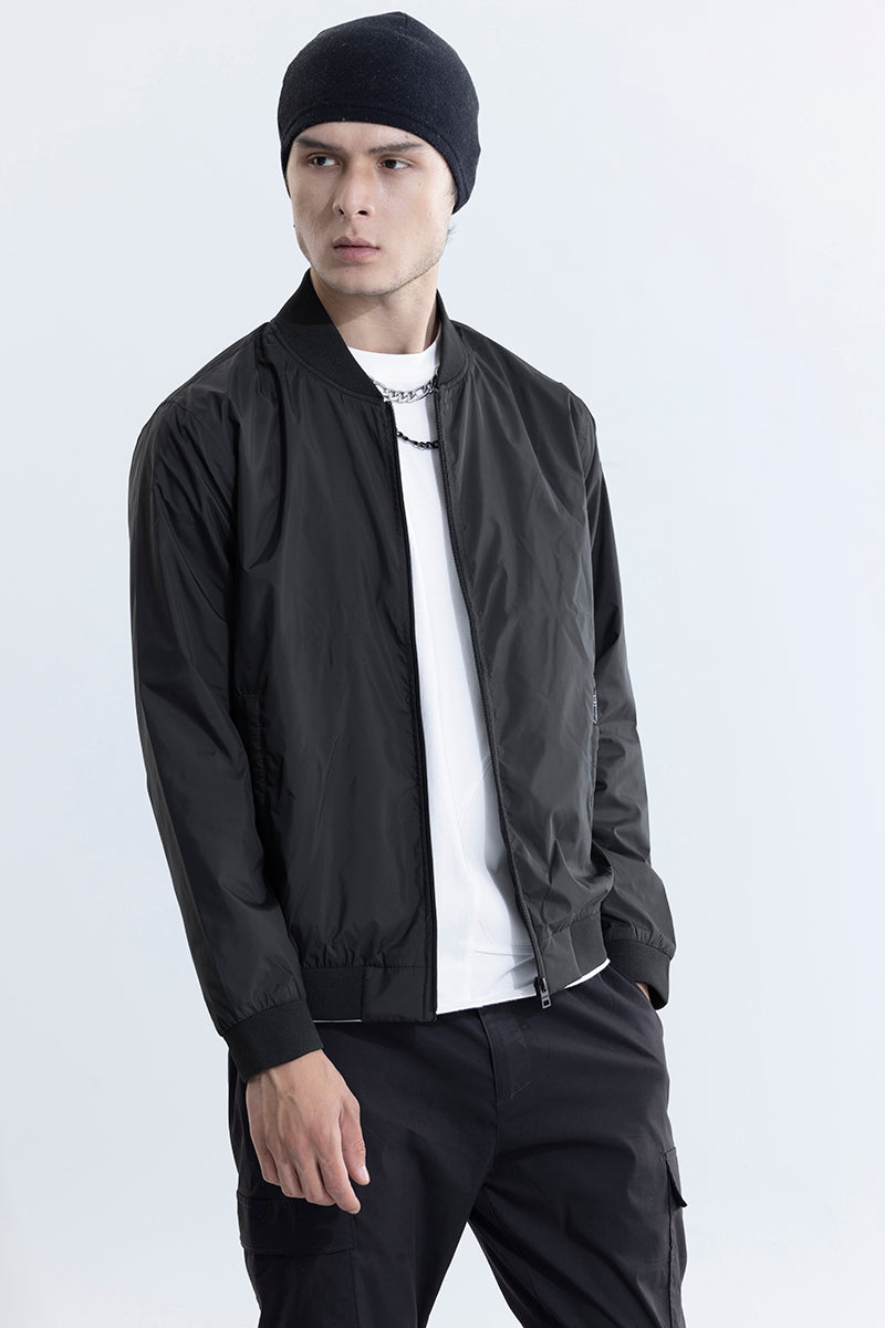 Sparkie Black Bomber Jacket