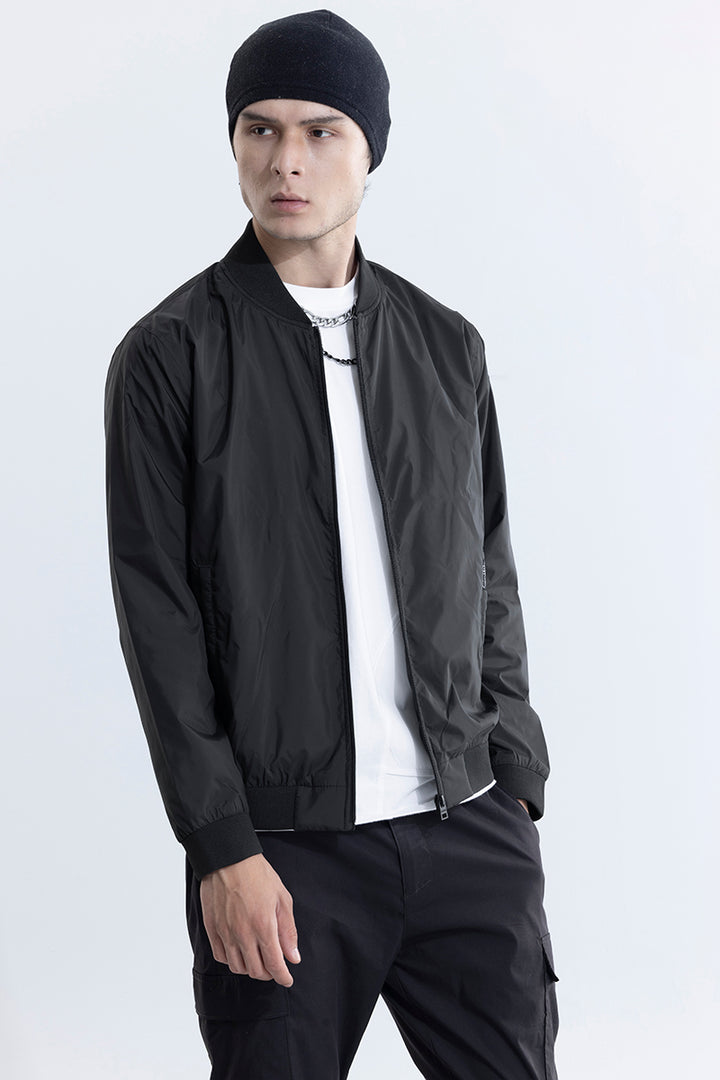 Sparkie Black Bomber Jacket