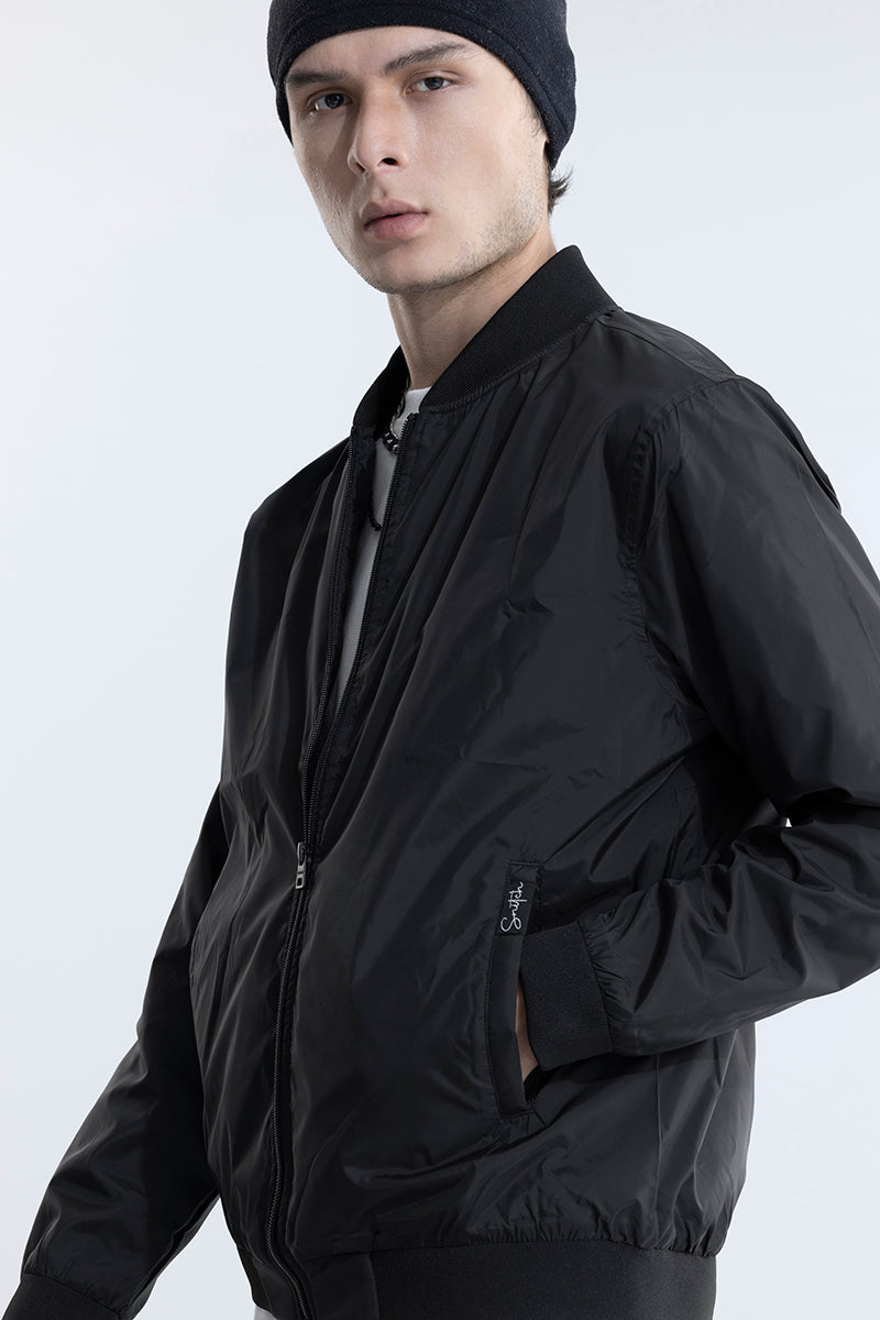 Sparkie Black Bomber Jacket