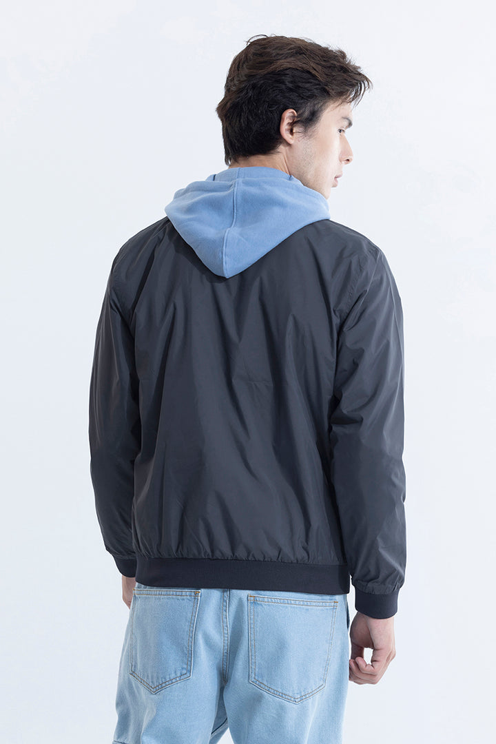 Sparkie Steel Grey Bomber Jacket