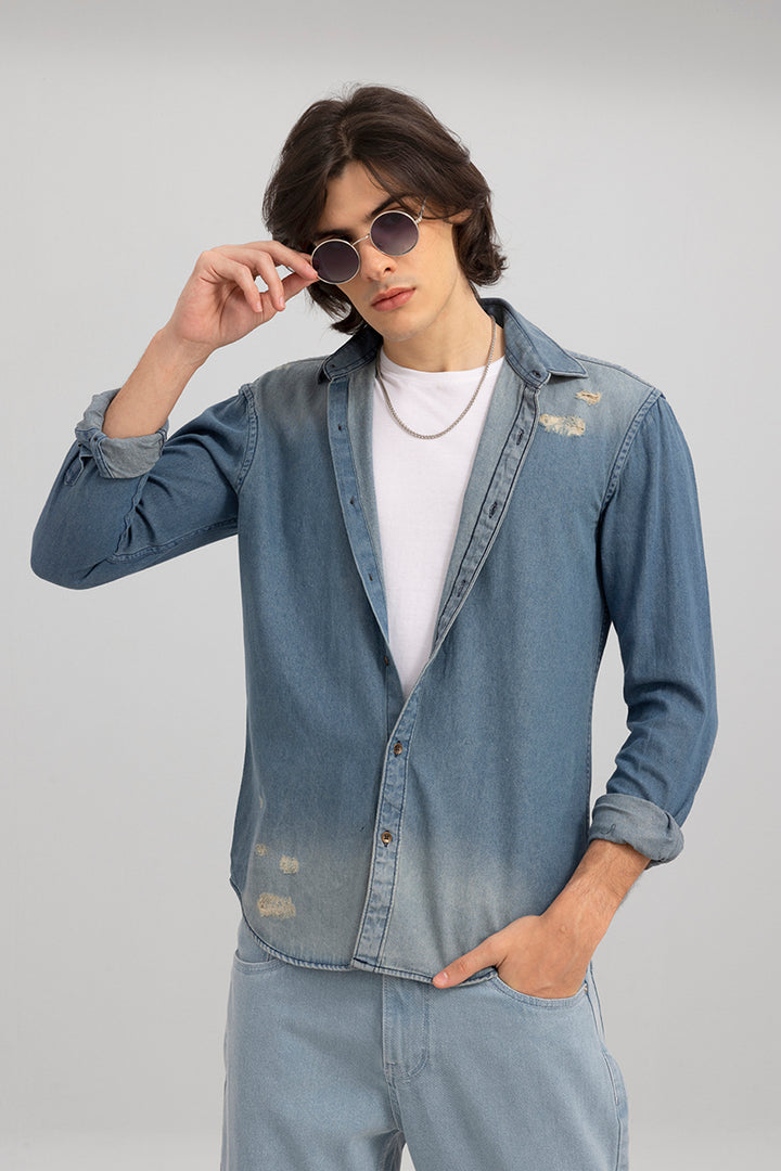 Inkast Blue Denim shirt