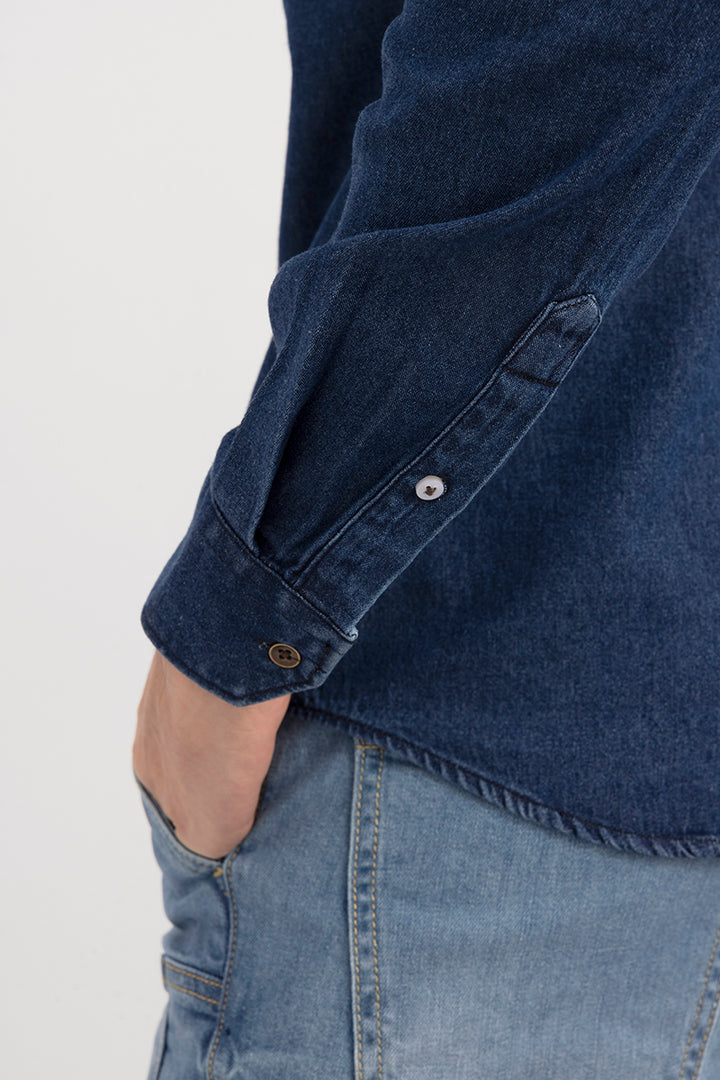 Inkast Mid Blue Denim shirt