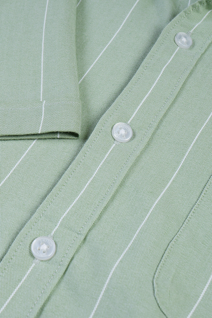 Starry Stripe Green Shirt