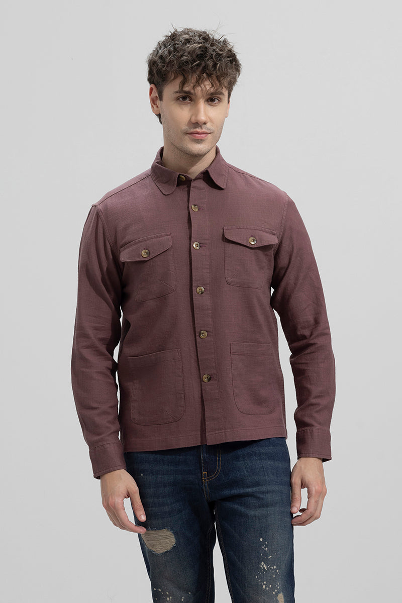 Linen Rug Brown Overshirt