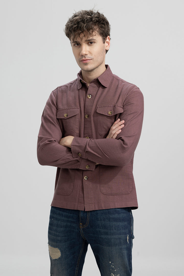 Linen Rug Brown Overshirt