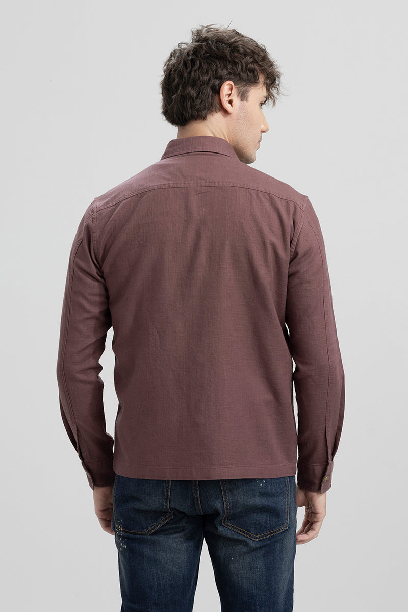 Linen Rug Brown Overshirt