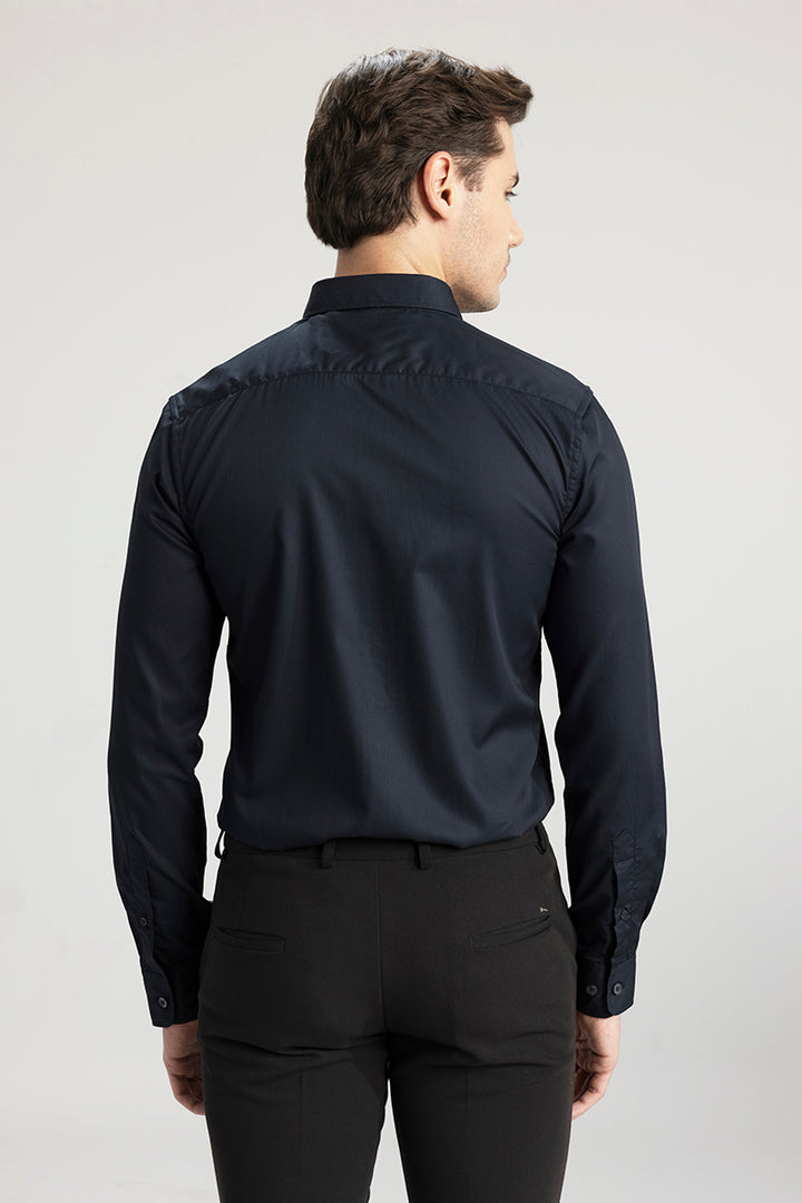 Stellar Line Black Giza Cotton Shirt