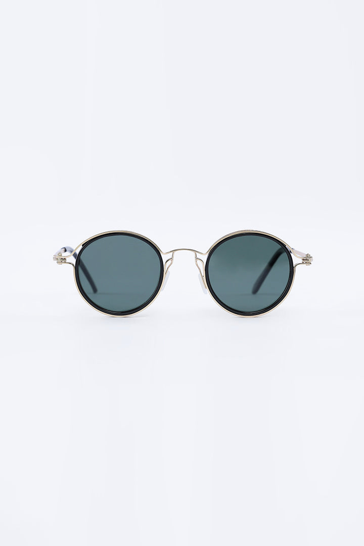 Classic Circle Black Sunglasses