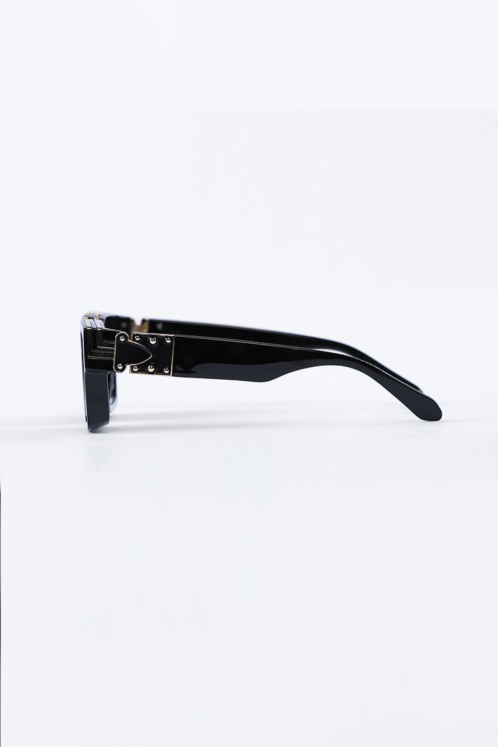 Retro Square Black Sunglasses