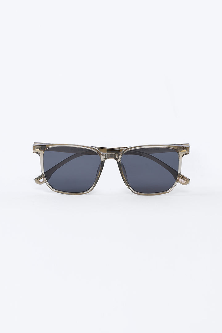 Modern Block Black Sunglasses