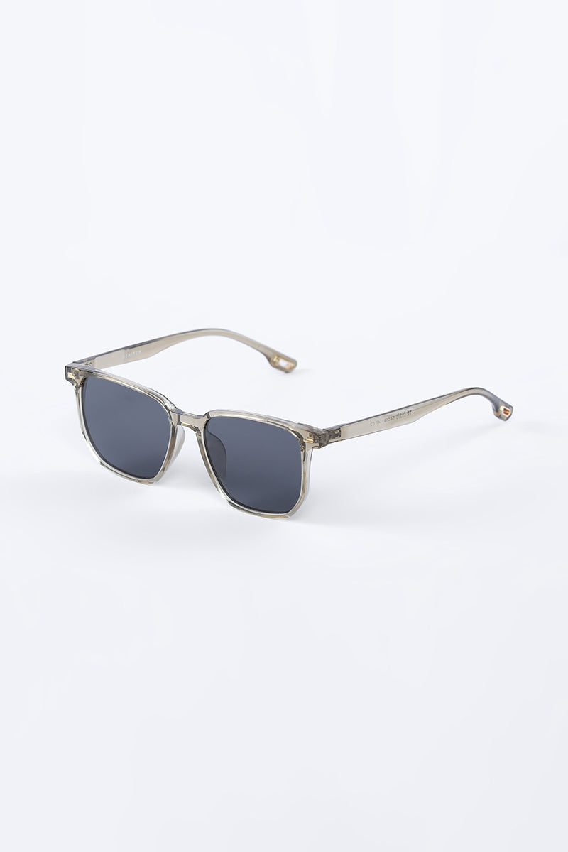 Modern Block Black Sunglasses