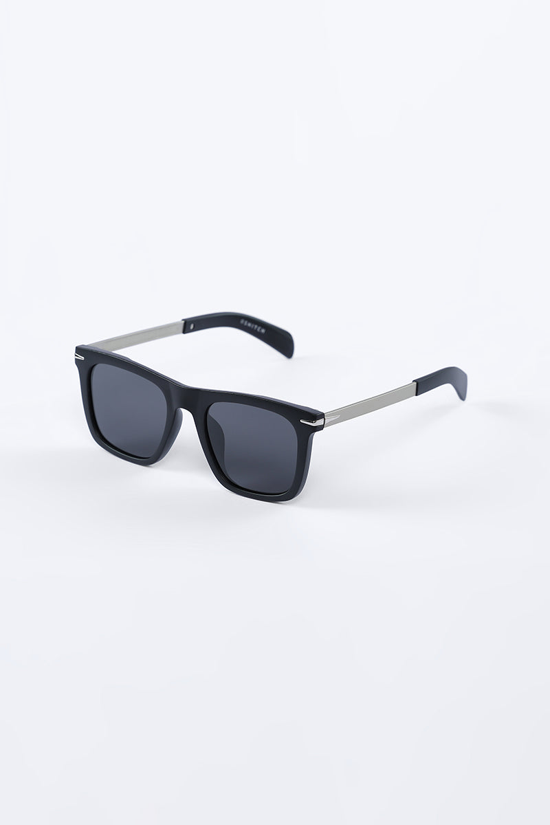 Square Frame Black Sunglasses