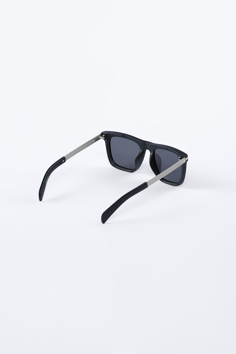 Square Frame Black Sunglasses – SNITCH