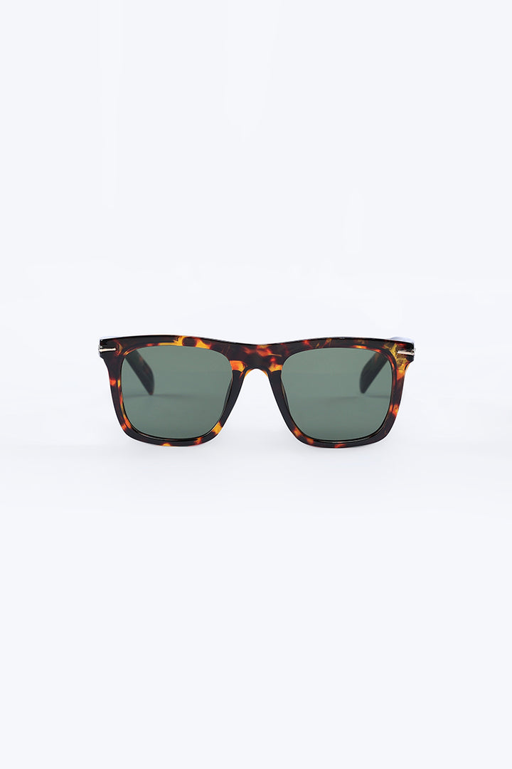 Tortoise Shell Square Black Sunglasses