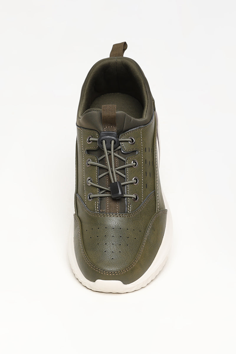 Military Green Low Top Sneaker